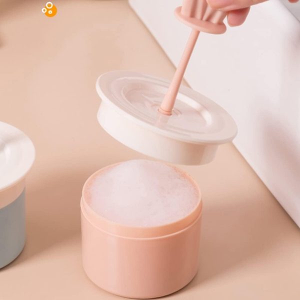 1156 1 Pcs Facial Cleanser Foam Cup, Rich Foam Maker for Foam Facial Foam Maker Cup Cute Portable Facial Cleanser Foam Cup Skincare Tool for Face...